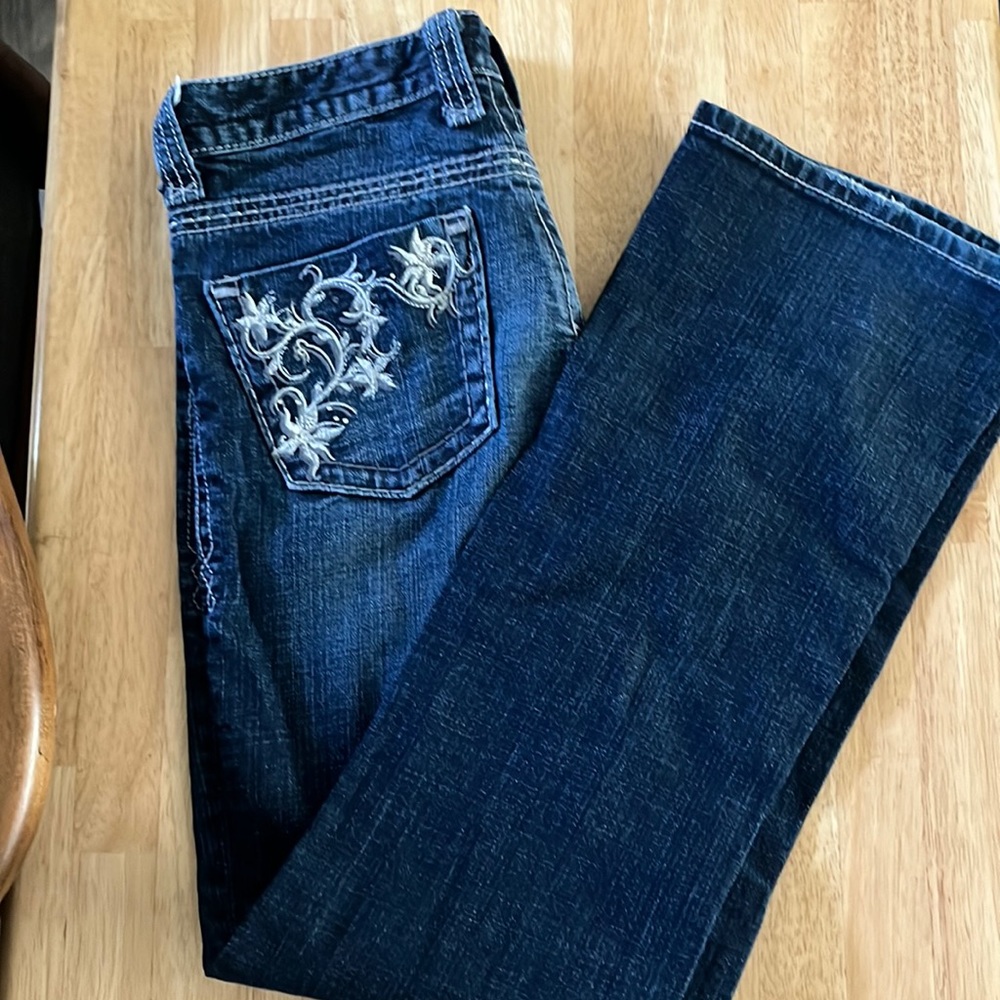 Wide leg jeans
